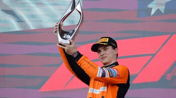 Oscar Piastri secured his second race win in the championship at Baku (Image Reuters)