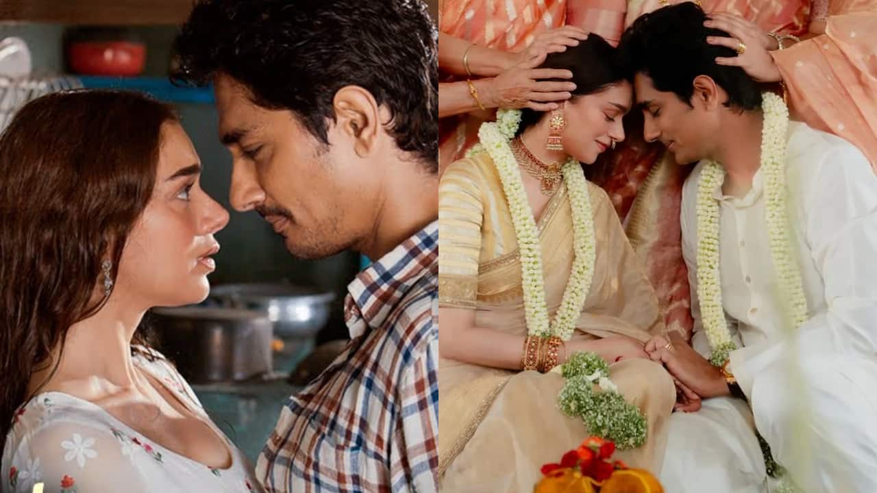 Aditi Rao Hydari and Siddharth's love story: From meeting on film set in 2021 to getting married in 2024