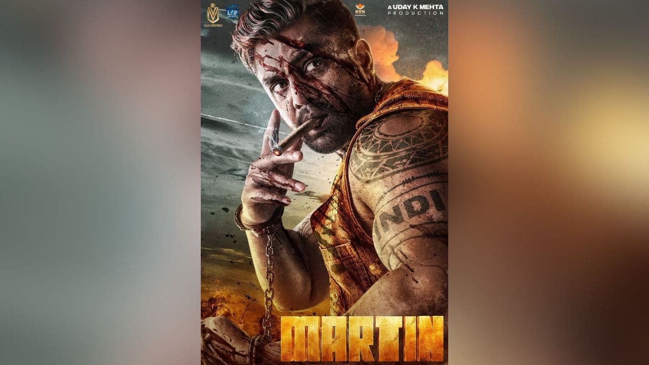Dhruva Sarja's pan-India film Martin acquires theatrical rights for North India