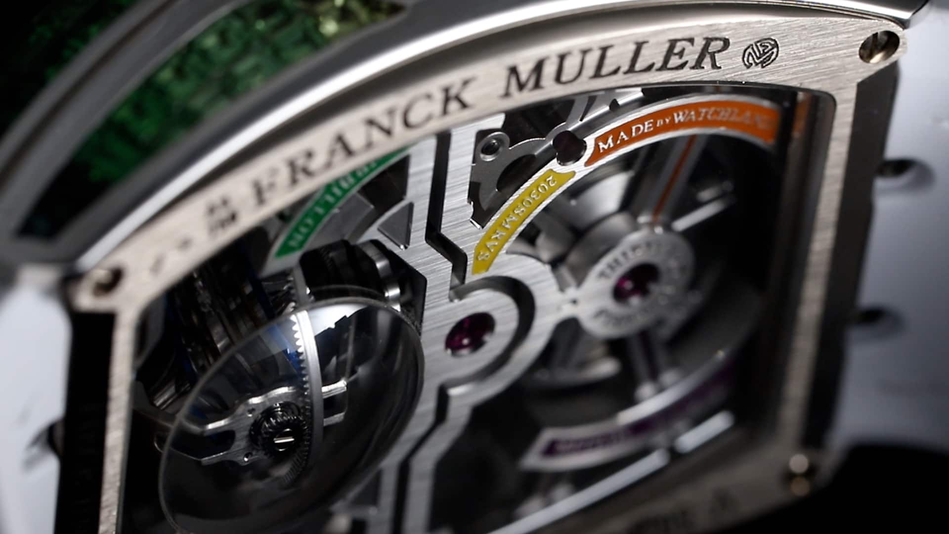 Vanguard™ Revolution 3 Skeleton Rainbow back. Franck Muller's first Delhi store is opening at DLF Emporio.