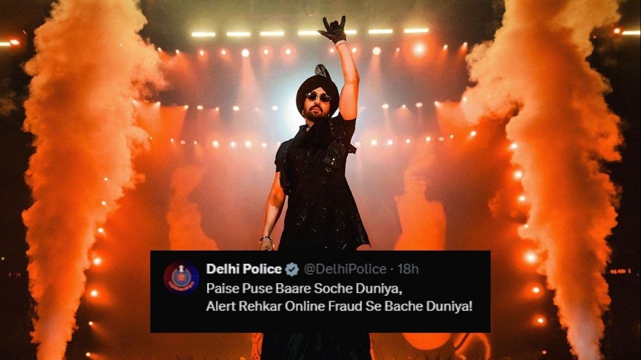 Diljit Dosanjh's Dil-Luminati Tour: Delhi Police issues online ticket scam warning with a quirky message