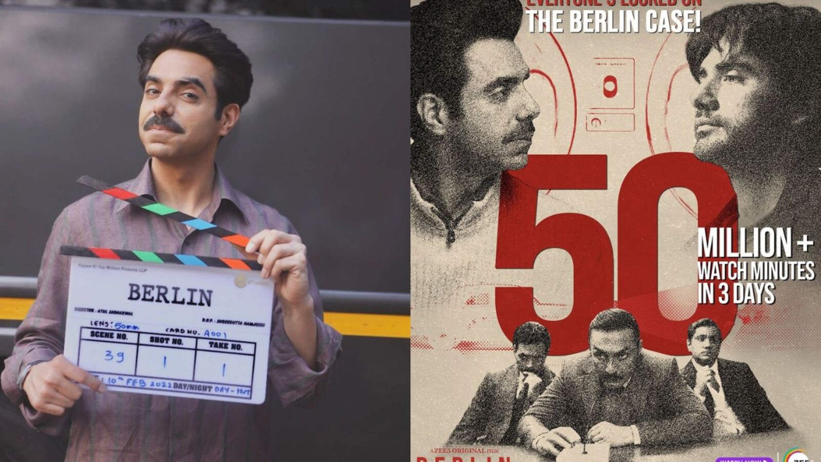 Berlin" by Aparshakti Khurana Hits 50M Watch Minutes in 3 Days