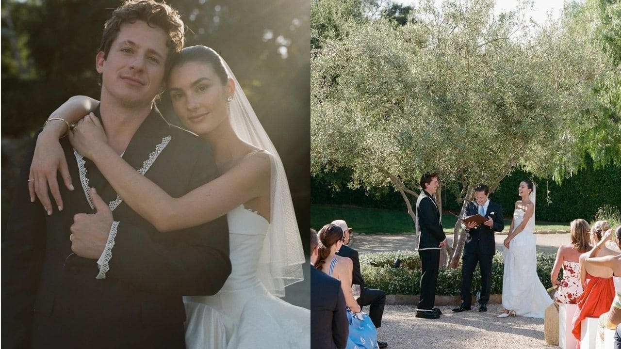 Charlie Puth marries longtime love Brooke Sansone in intimate ceremony: see pics