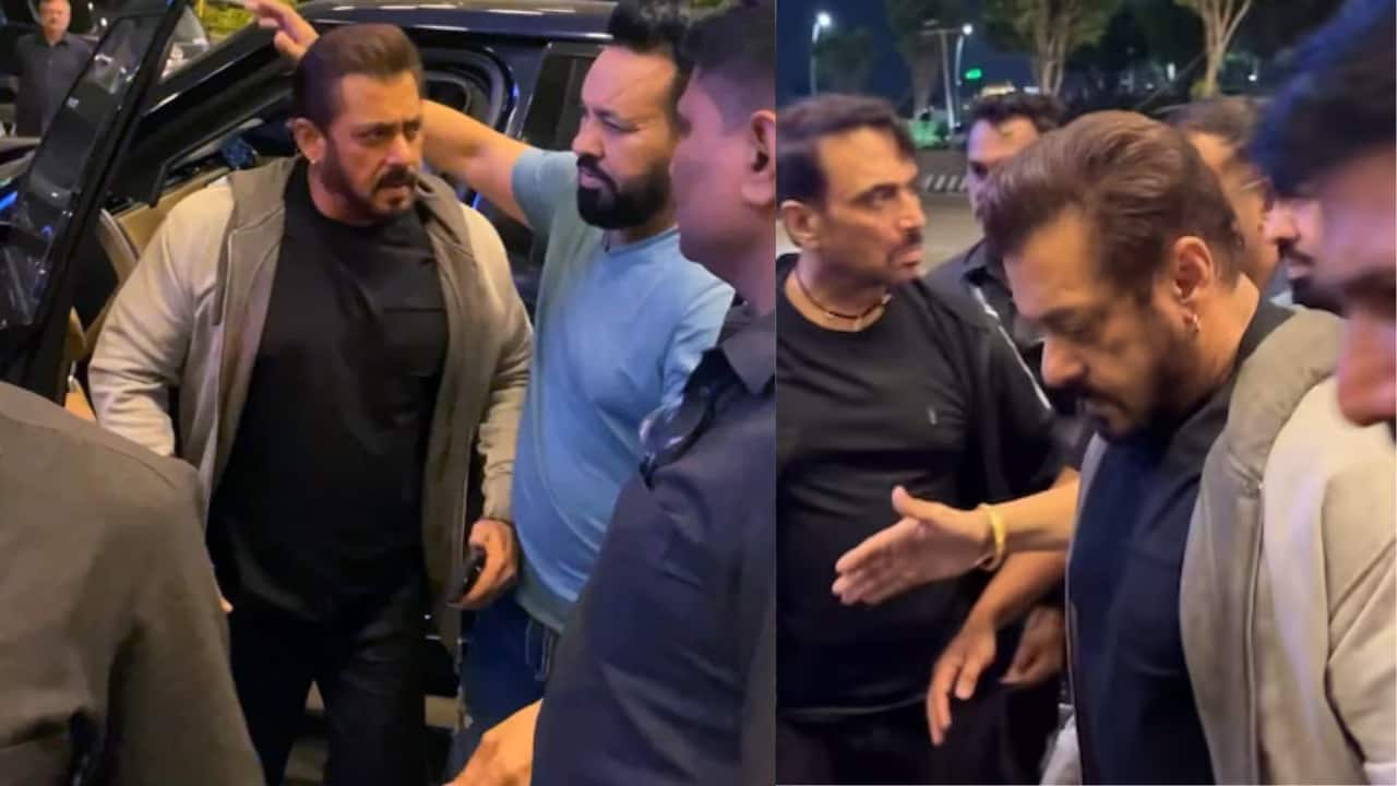 Salman Khan departs from Mumbai airport with heavy security, watch video