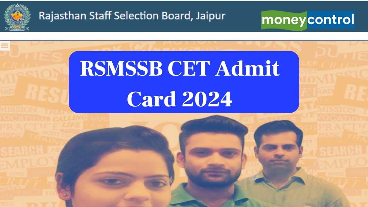 Rsmssb Cet Admit Card 2024 Released Rsmssb Rajasthan Gov In Direct