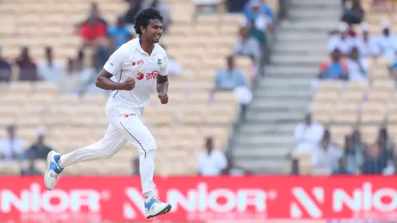 IND vs BAN, 1st Test: Hasan Mahmud steals the show in opening exchanges at Chepauk
