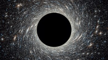 The sound waves were extracted radially from the supermassive black hole and then played anti-clockwise to cover all directions. (Representative Image: Canva)