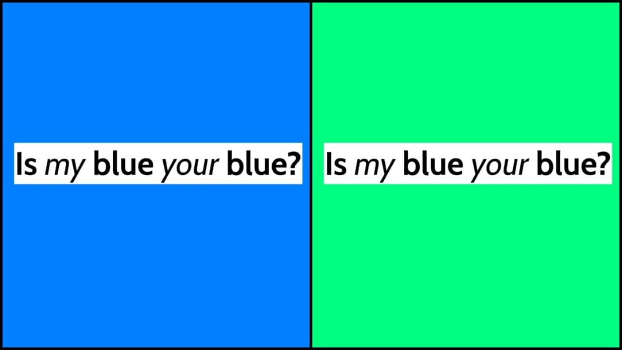 Are you seeing Blue or Green? A new colour debate is raging on the internet. Take test here