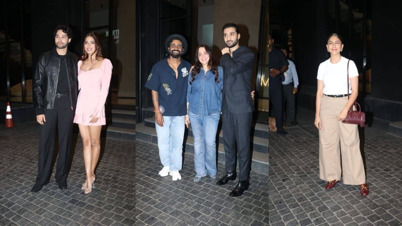 Yudhra screening: Mrunal Thakur, Remo D'Souza, and others attend, see pics