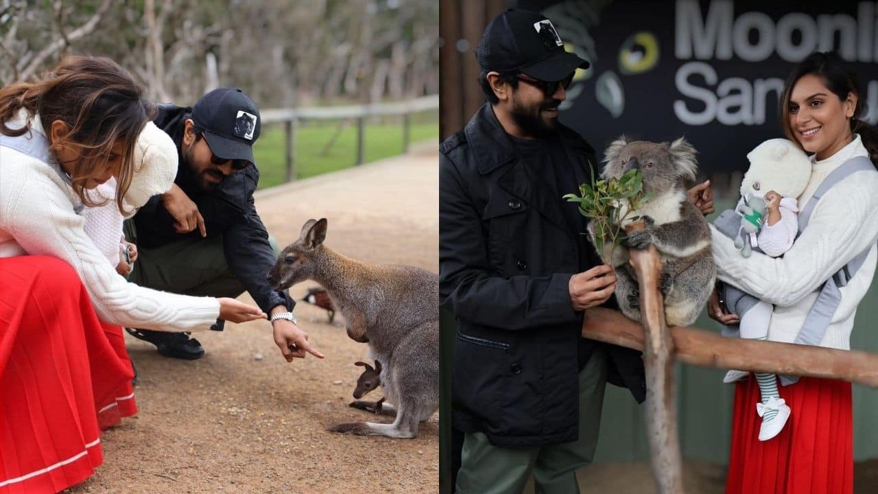 Ram Charan, Upasana, and Klin Kaara's wildlife adventure in Australia: Throwback pictures you can't miss