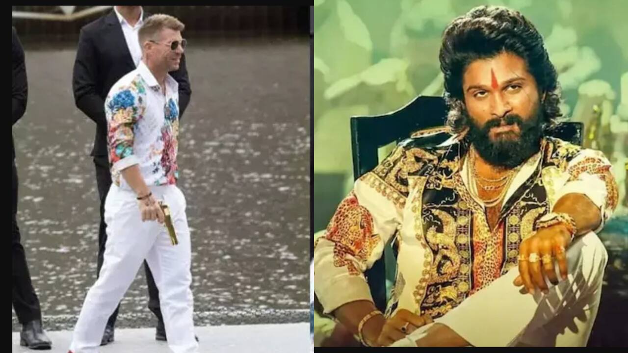 Pushpa 2: David Warner to make his cameo in Allu Arjun’s film? Viral pics sparks buzz