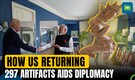 How the US returning 297 artifacts to India strengthens diplomatic ties
