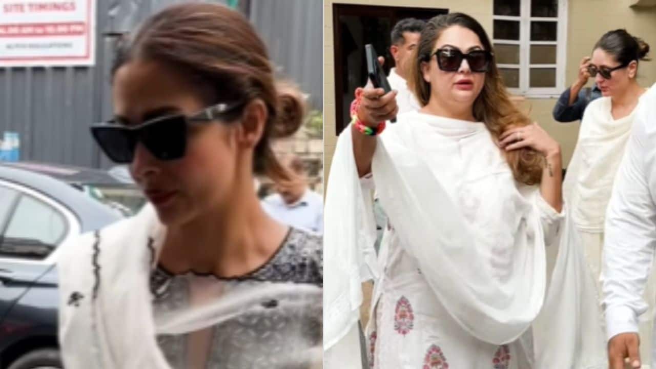Malaika Arora father Anil Mehta prayer meet: Arjun Kapoor, Kareena Kapoor attend meet at Gurudwara
