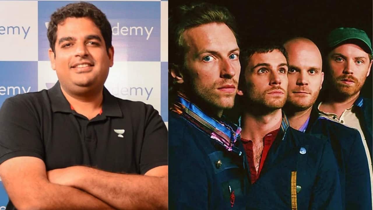 Unacademy CEO Gaurav Munjal scores coveted Coldplay concert tickets, shares his excitement, writes: “Didn’t clear JEE. But got the Coldplay tickets today”