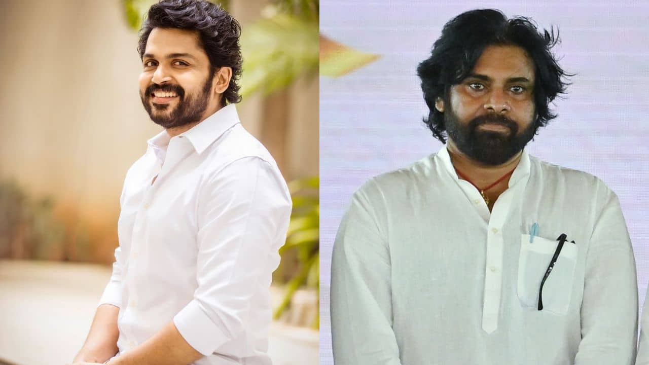 Tamil actor Karthi apologizes to Pawan Kalyan over his Tirupathi "laddu" remark that sparked controversy