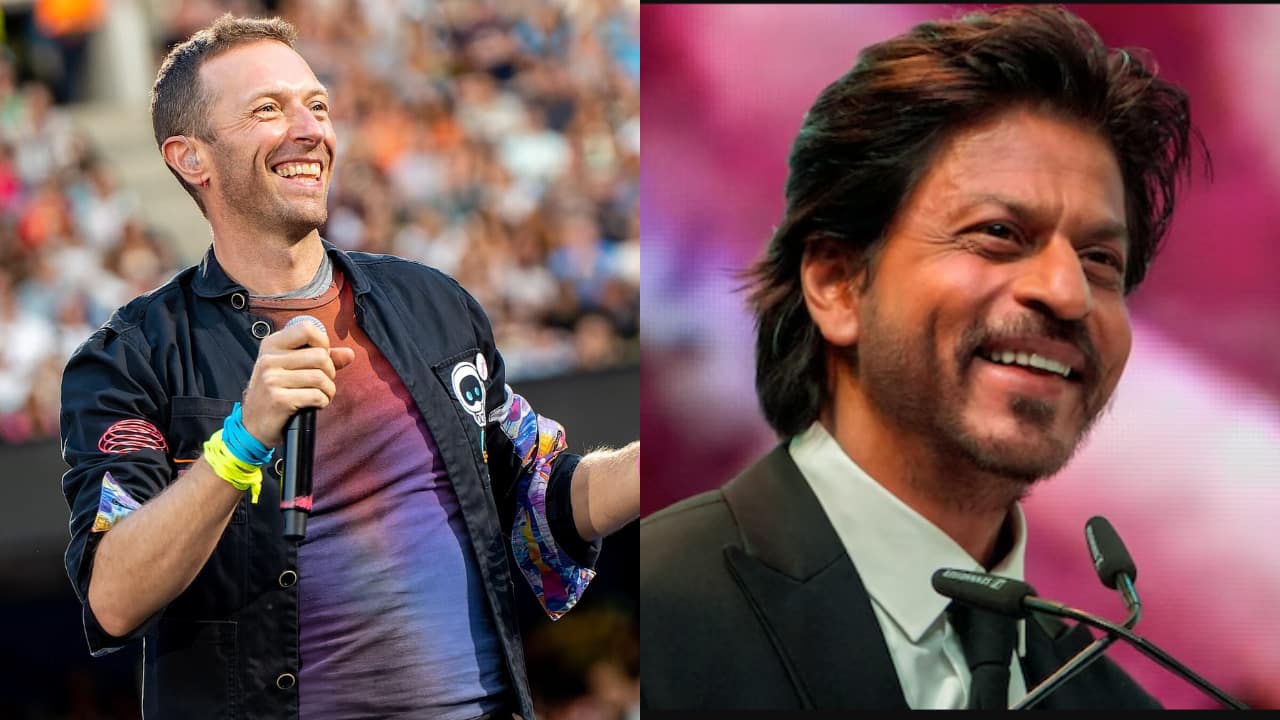 Coldplay singer Chris Martin is Shah Rukh Khan's fan and King Khan then decided to send him Indian music