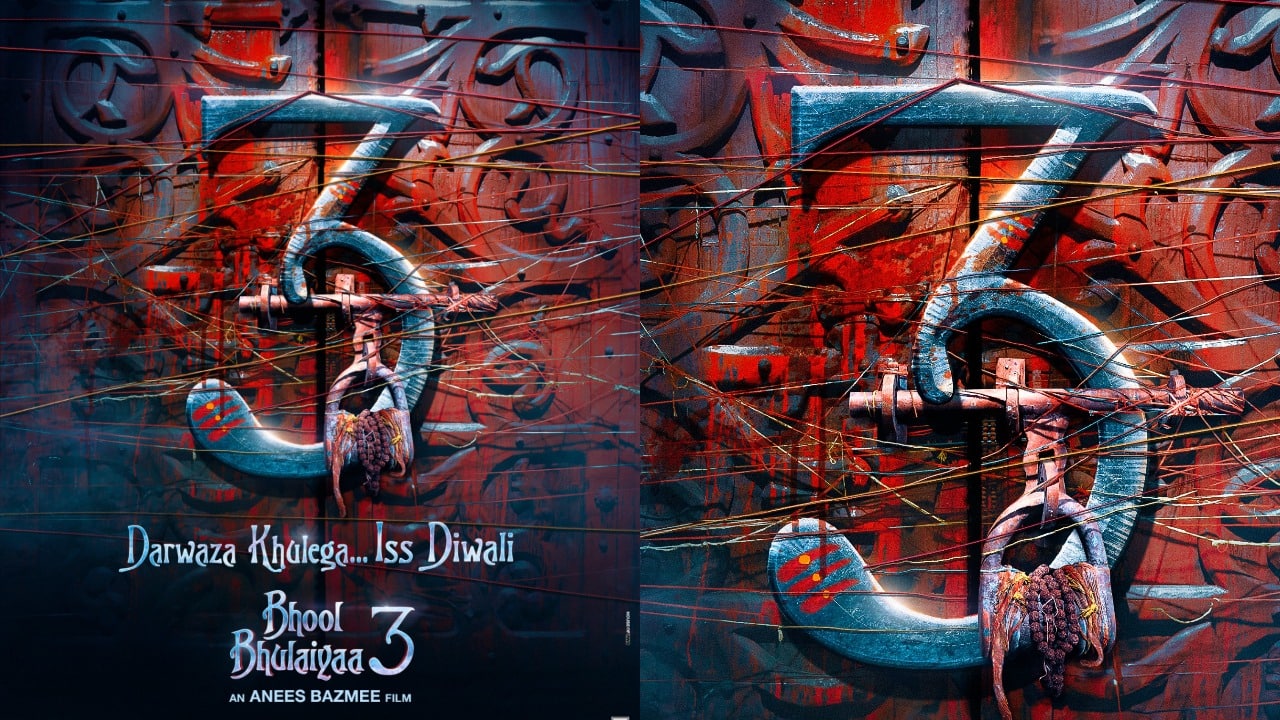 Bhool Bhulaiyaa 3 first poster out: Get ready for this Diwali blockbuster starring Kartik Aaryan, Tripti Dimri