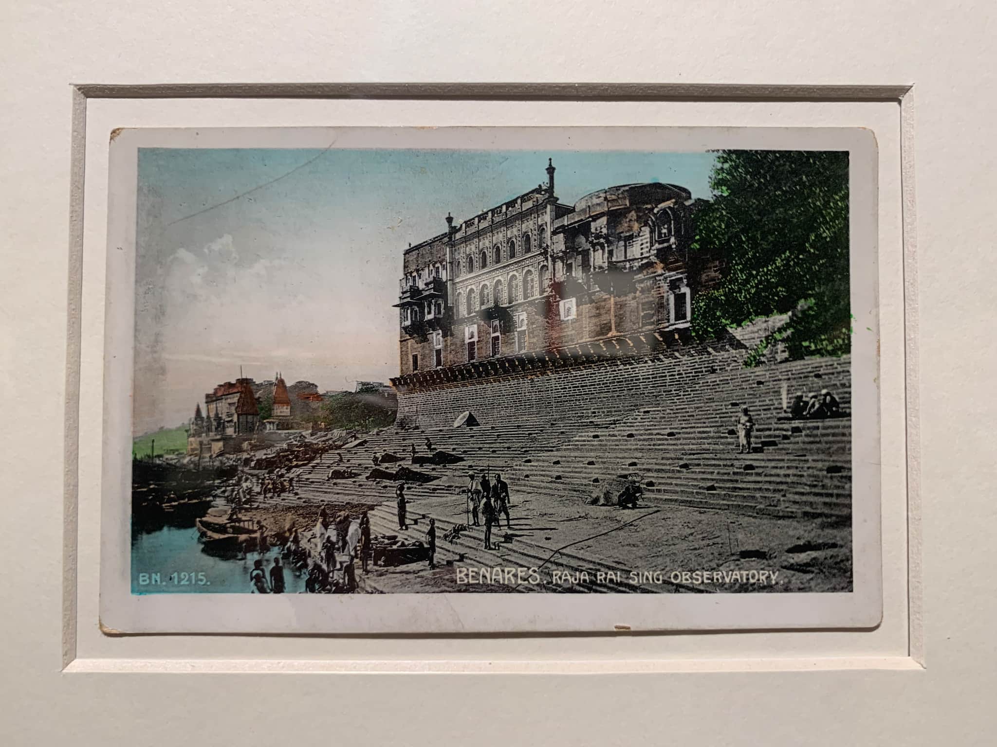 Benaras postcard by D. Macropolo & Co., Calcutta (Image courtesy DAG)