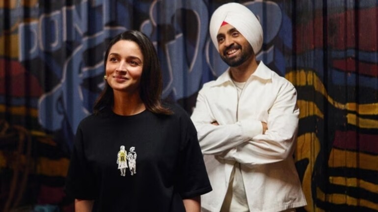 Alia Bhatt can't stop laughing as Diljit Dosanjh hilariously dubs her lines in BTS vlog of Jigra's Chal Kudiye song