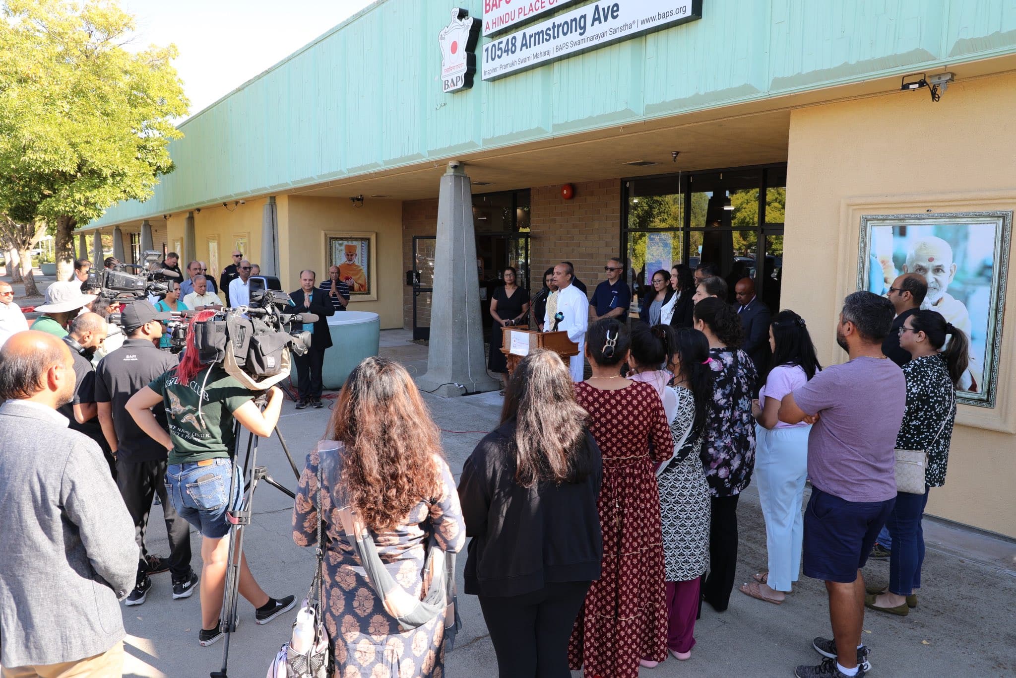 After New York, a temple is California is defaced with anti-Hindu messages