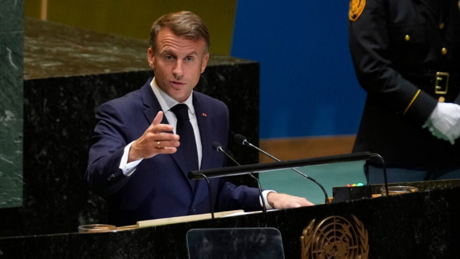 Macron Backs India's Permanent Seat on a Reformed UN Security Council at UNGA