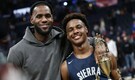 LeBron and Bronny James are already scrimmaging with Lakers ahead of historic father-and-son season