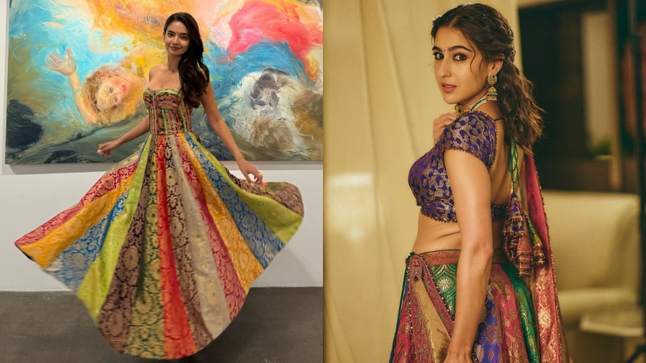 Fashion anushka sen lehenga