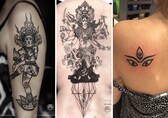 Navratri 2024: From lotus to trishul, mantras and more, ink your devotion with these popular tattoo designs