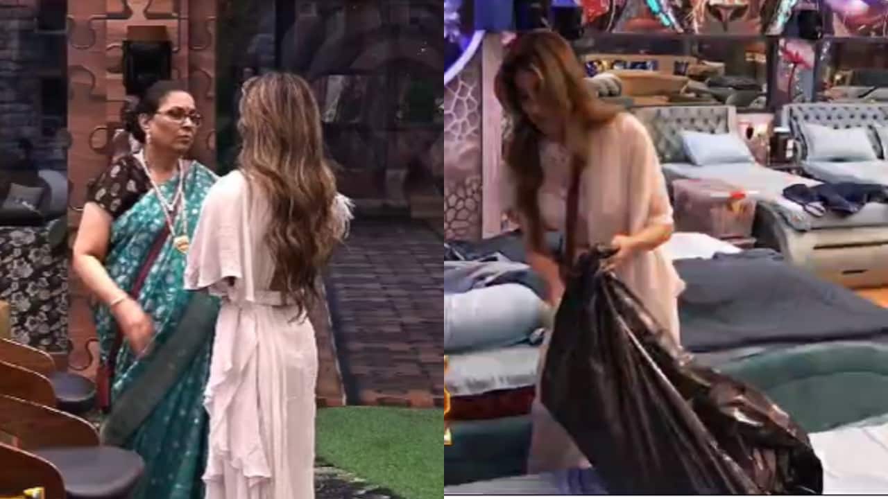 Bigg Boss Marathi 5: Nikki Tamboli throws out Arbaz Patel's clothes after her mom tells her about his engagement, watch promo