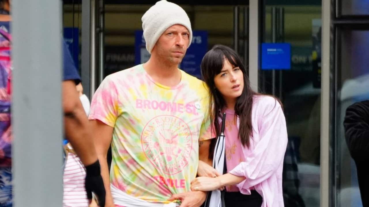 Coldplay's Chris Martin and Fifty Shades Of Grey actress Dakota Johnson are 'together', actress team denies breakup rumours