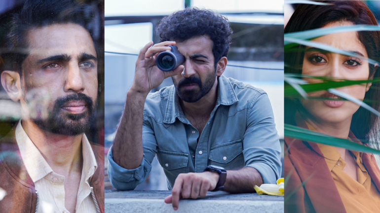 Gulshan Devaiah, Roshan Mathew and Janhvi Kapoor in Ulajh, which released on Netflix on September 27. (Images via Instagram)