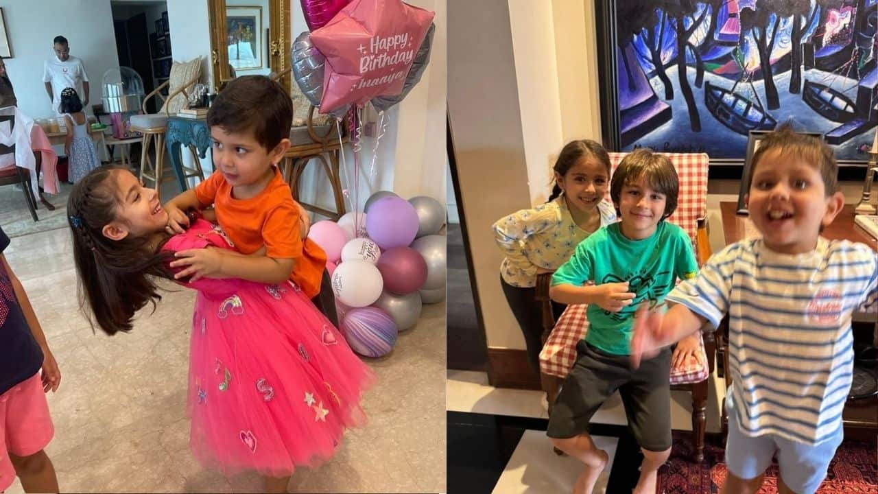 Kareena Kapoor shares adorable birthday moments of Inaaya Kemmu with Taimur and Jeh