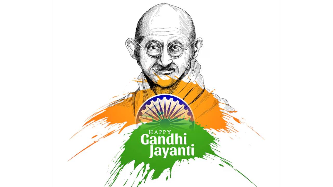Happy Gandhi Jayanti | Image Credits: Freepik