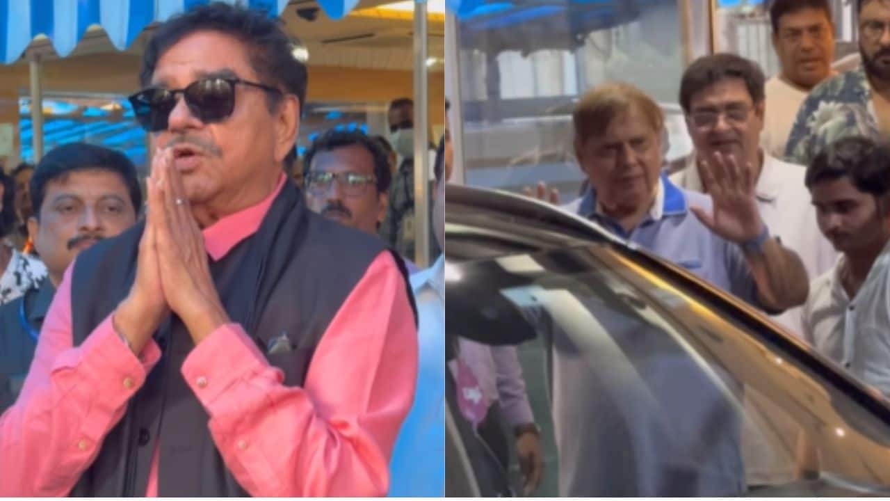 Shatrughan Sinha and David Dhawan visit Govinda in hospital, share his latest health update: Watch here