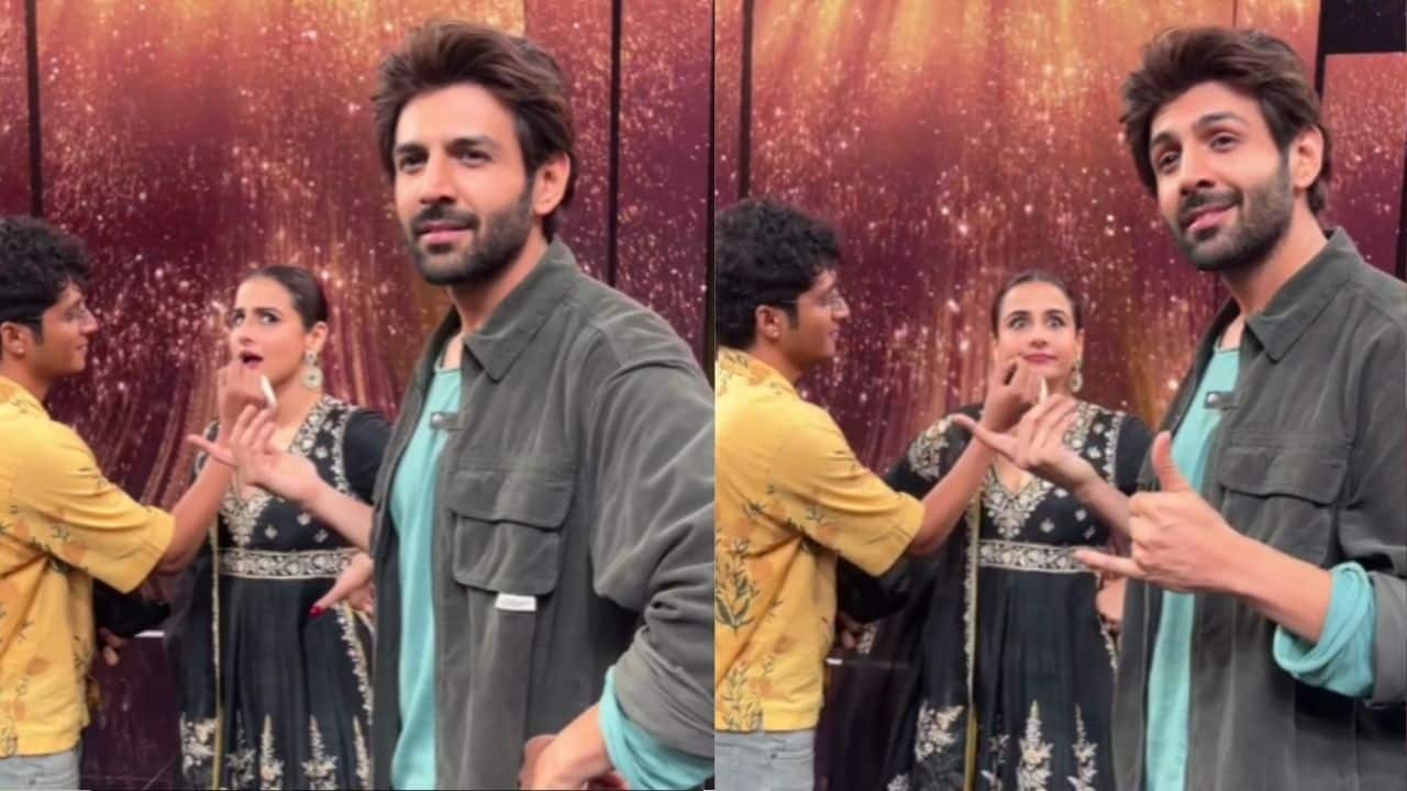 Bhool Bhulaiyaa 3: Kartik Aaryan teases fans with fun video as Manjulika aka Vidya Balan gets ready