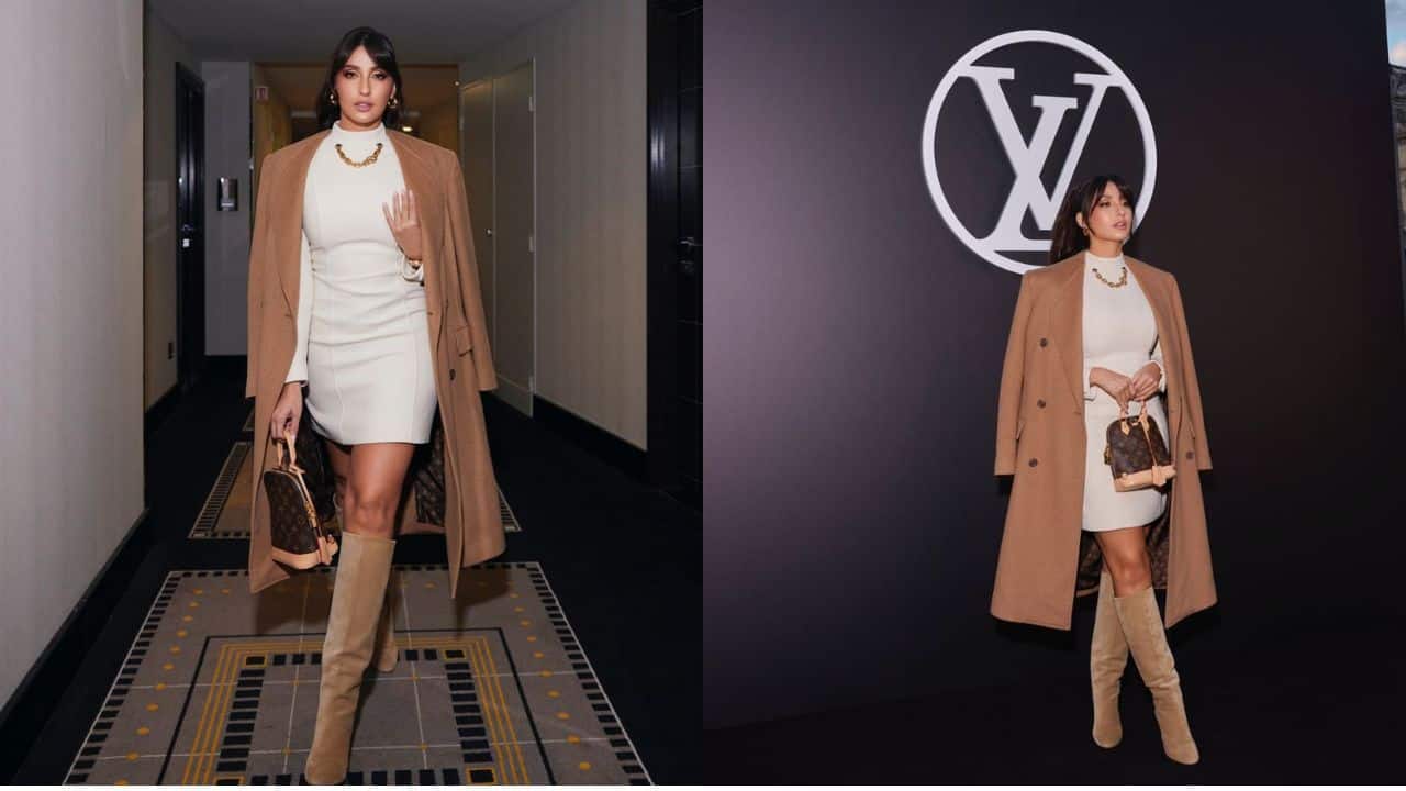 Nora Fatehi makes a stylish Paris Fashion Week Debut in Louis Vuitton dress, see pics