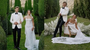 Millie Bobby Brown and Jake Bongiovi share dreamy wedding photos from