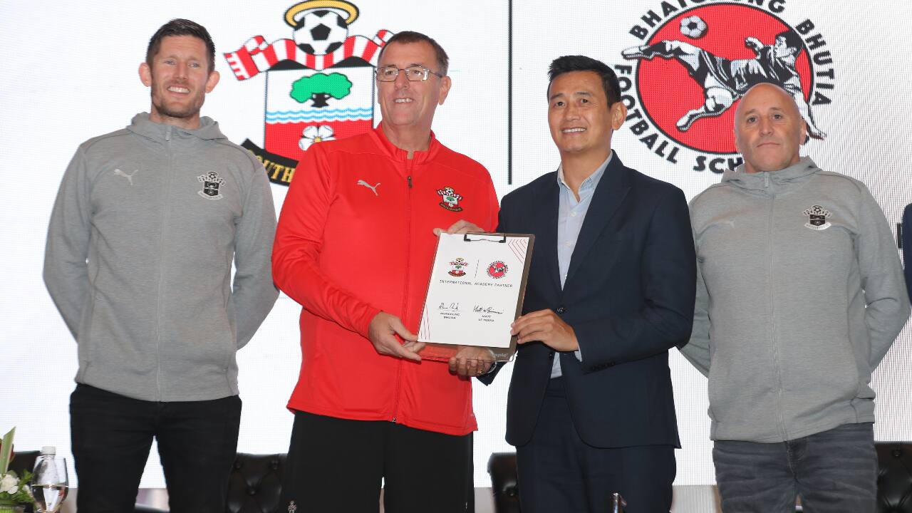 Bhaichung Bhutia Football Schools announce landmark partnership with Premier League side Southampton FC