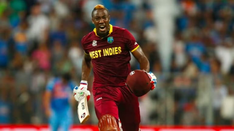West Indies all-rounder Andre Russell