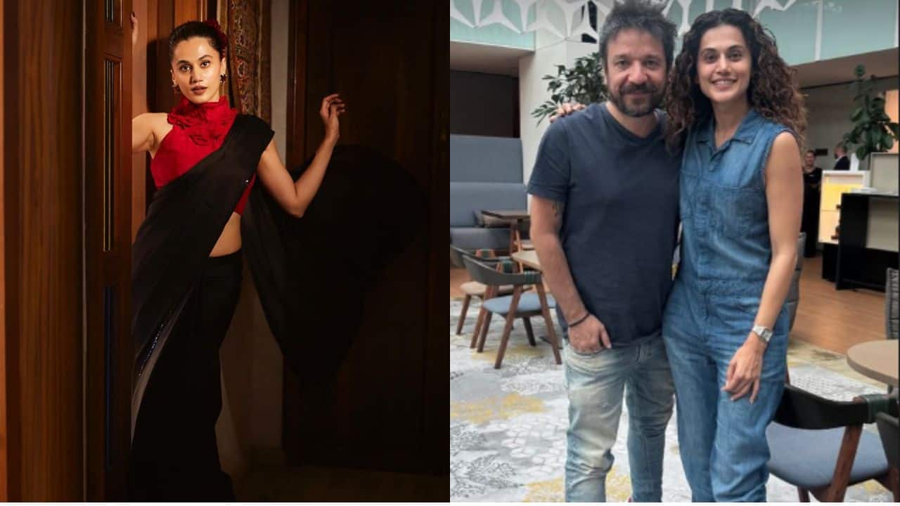 Taapsee Pannu's 'Big fan moment' with Oriol Paulo, director of the original film behind Badla