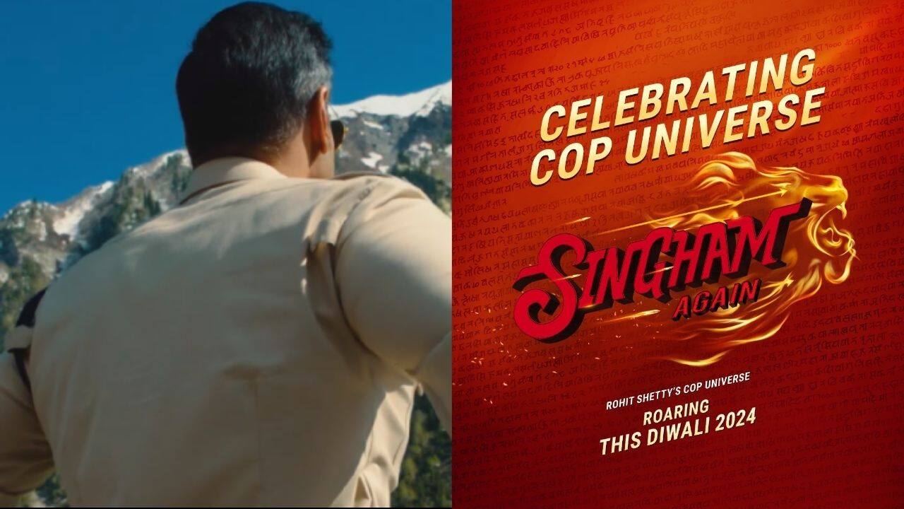 Singham Again: Rohit Shetty unveils trailer release date for Diwali blockbuster