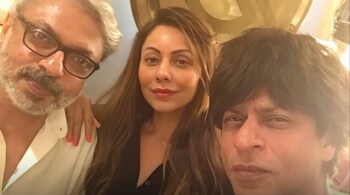 Shah Rukh Khan and Sanjay Leela Bhansali
