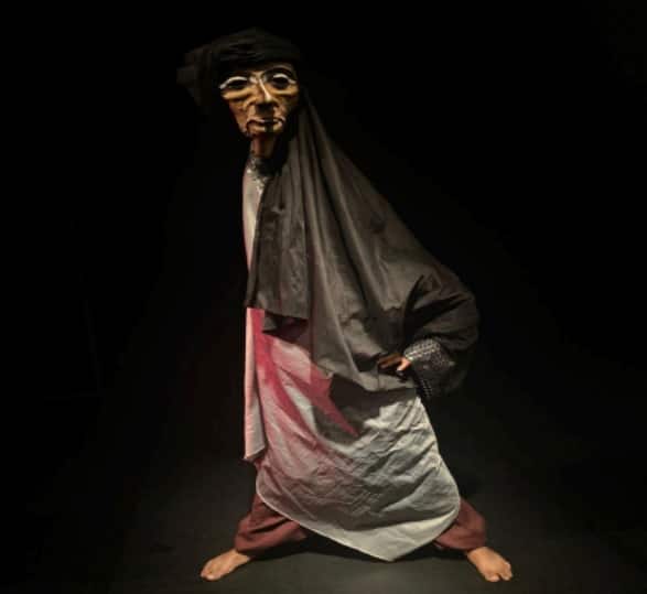 Anurupa Roy-directed Katkatha's puppet theatre 'The Nights'.