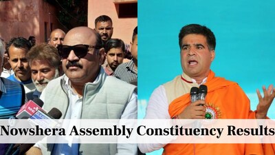 Nowshera Assembly Constituency Results: JKNC's Surinder Choudhary Emerges Victorious, Defeats J&K BJP Chief Ravinder Raina by 7,819 Votes