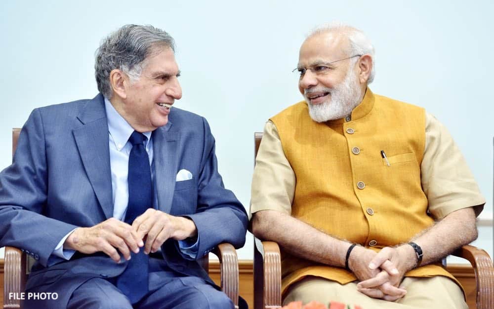 PM Modi expressed deep sorrow, describing Ratan Tata as a visionary leader who combined compassion with a steadfast commitment to societal progress.