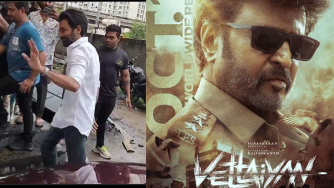 Rajinikanth's former son-in-law Dhanush watches first day first show of Vettaiyan