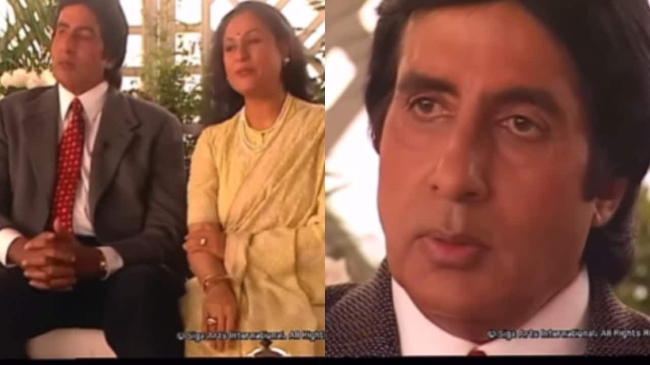 When Jaya Bachchan got angry seeing husband Amitabh Bachchan in woman attire in Mere Angne Mein song