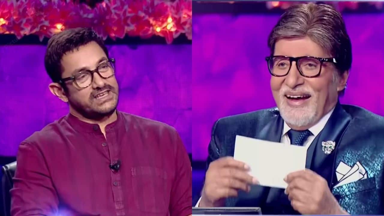 Kaun Banega Crorepati 16: Aamir Khan credits Amitabh Bachchan's mother for the Angry Young Man title - watch video