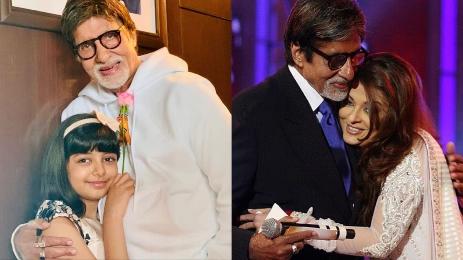 Aishwarya Rai Bachchan wishes Pa Amitabh Bachchan on his 82nd birthday,  shares a sweet pic of him with Aaradhya