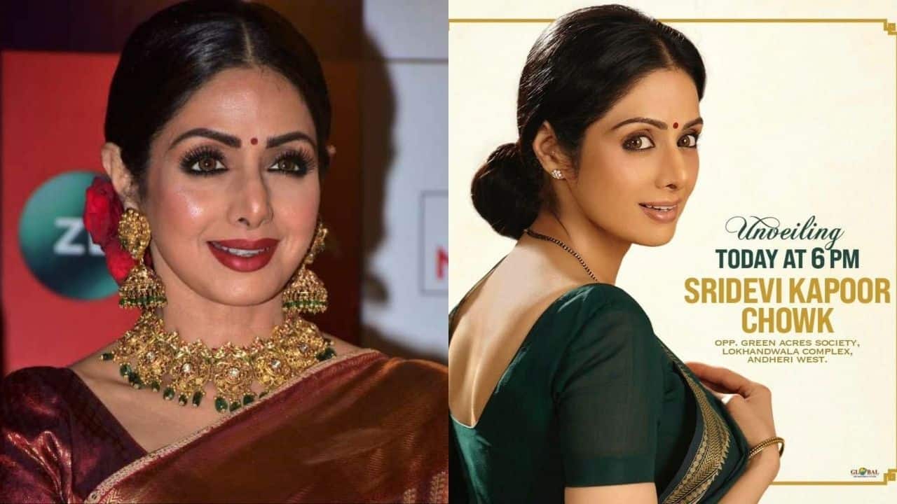 Sridevi chowk to be unveiled in Lokhandwala: A tribute to the late actress